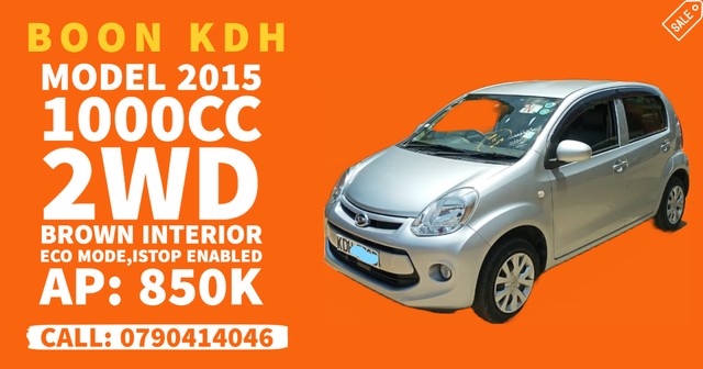 Daihatsu boon 2015