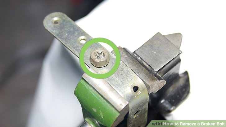 how to remove a broken valve cover bolt