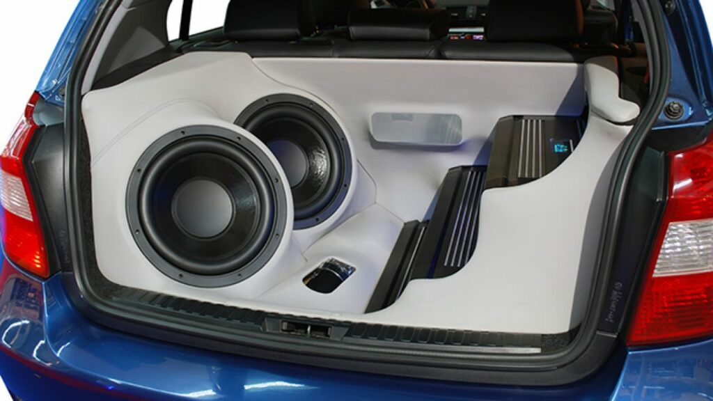 install subwoofers to improve car sound system