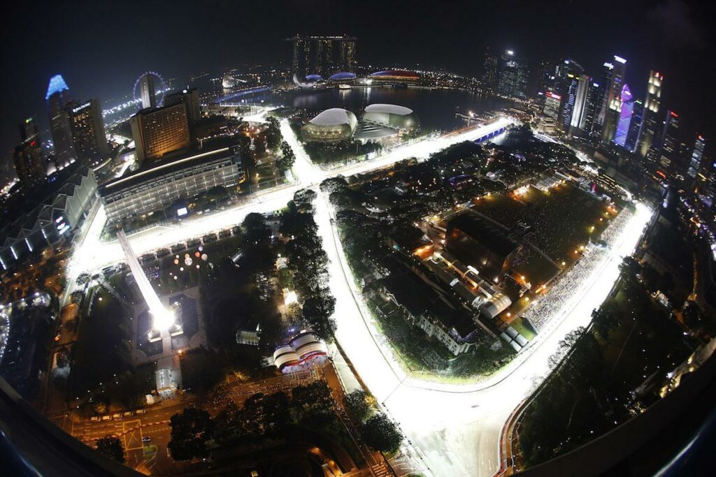 Marina Bay Circuit In Singapore