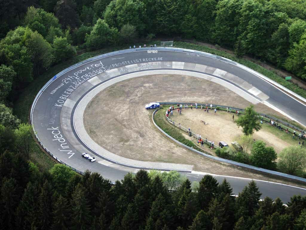 Nordschleife Track In Germany
