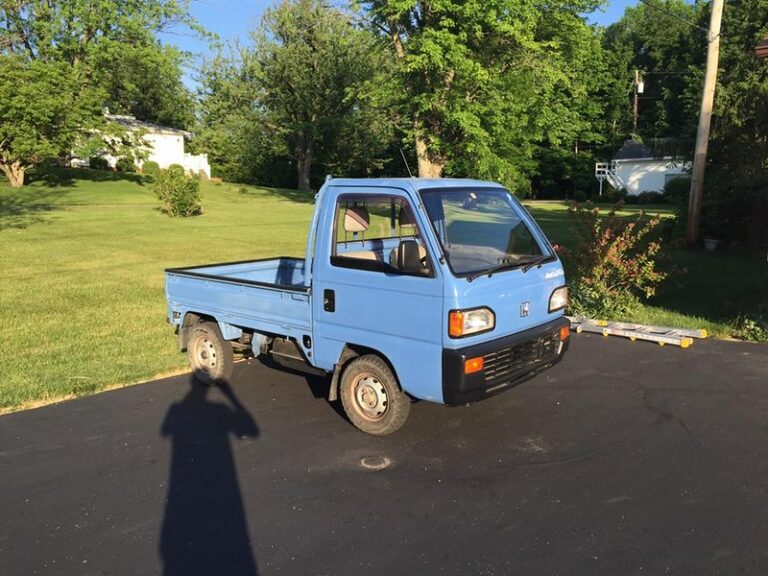 How Much Weight Can A Honda Acty Truck Carry? JDM Export